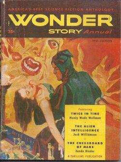 Bild des Verkufers fr WONDER Story Annual 1951 ("Twice in Time") zum Verkauf von Books from the Crypt