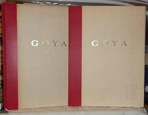 Seller image for GOYA: Premiere Periode 1746-1807; and II: Periode Tragique 1808-1828 for sale by BOOKFELLOWS Fine Books, ABAA