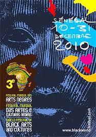 Poster for Sénégal Third World Festival of Black Arts and Cultures - 3e Festival Mondial des Arts...