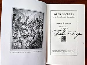 OPEN SECRETS, OFF THE TRACK IN CANADA'S STORY [SIGNED COPY]