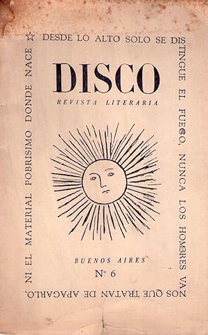Immagine del venditore per DISCO - No. 6, agosto de 1946 venduto da Buenos Aires Libros