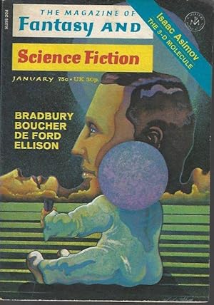 Image du vendeur pour The Magazine of FANTASY AND SCIENCE FICTION (F&SF): January, Jan. 1972 mis en vente par Books from the Crypt