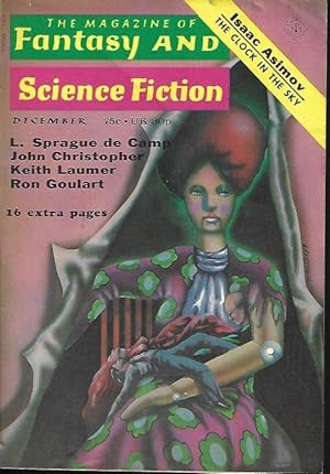 Seller image for The Magazine of FANTASY AND SCIENCE FICTION (F&SF): December, Dec. 1972 for sale by Books from the Crypt