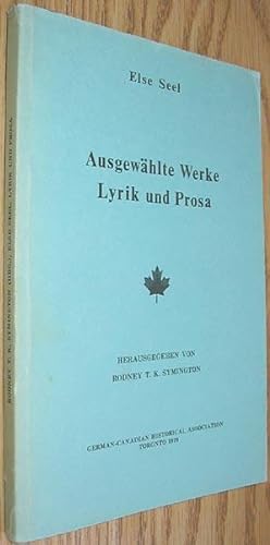 Seller image for Ausgewhlte Werke: Lyrik Und Prosa for sale by Alex Simpson
