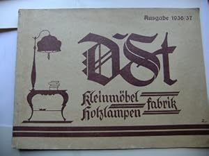 (Hauptkatalog) Ausgabe 1936/37 "DST" Kleinmöbel- Holzlampenfabrik.