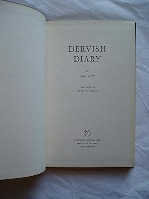 Image du vendeur pour Dervish Diary mis en vente par Expatriate Bookshop of Denmark