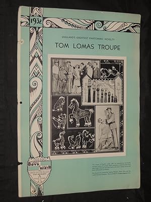 Image du vendeur pour Tom Lomas Troupe: England's Greatest Pantomimic Novelty Acrobats (Poster) mis en vente par Princeton Antiques Bookshop