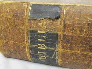 Bild des Verkufers fr Biblia, Das IST Die Ganre bible zum Verkauf von Princeton Antiques Bookshop