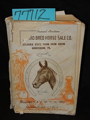 Image du vendeur pour STANDARD BRED HORSE SALES COMPANY 11TH ANNUAL AUCTION mis en vente par Princeton Antiques Bookshop