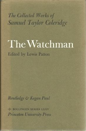 Bild des Verkufers fr The Watchman [ The Collected Works of samuel Taylor Coleridge, Volume 2 ] zum Verkauf von Works on Paper