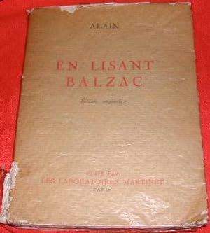 Seller image for En lisant Balzac. for sale by alphabets