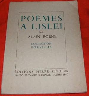 Seller image for Pomes  Lislei. for sale by alphabets