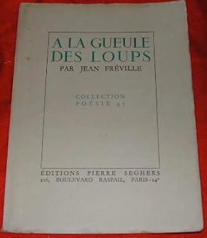 Imagen del vendedor de  la gueule des loups. a la venta por alphabets