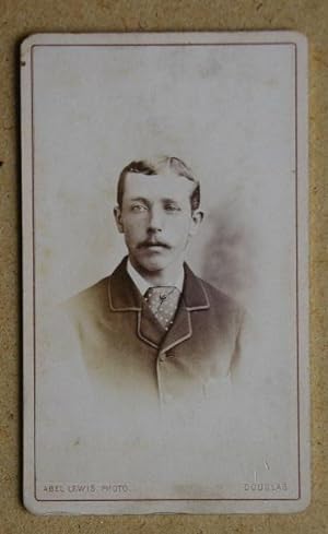 Seller image for Carte De Visite Photograph. Portrait of a Young Man & Moustache. for sale by N. G. Lawrie Books