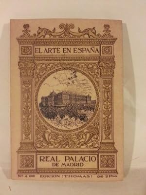 REAL PALACIO DE MADRID. Cuarenta y Ocho Ilustraciones Con Texto Del Conde De Las Navas.