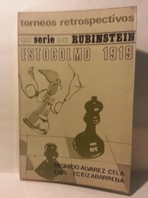 Seller image for ESTOCOLMO 1919 Y MATCH RUBINSTEIN-BOGOLJUBOW, 1920. for sale by LIBRERIA CLIO