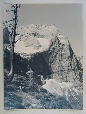 Spritzkarspitze. Original-Fotografie, Barytpapier auf Karton montiert. Handschr. Bezeichnung auf ...