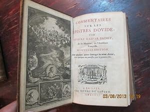Seller image for Commentaires sur les Epstres d'Ovide. for sale by Librairie FAUGUET
