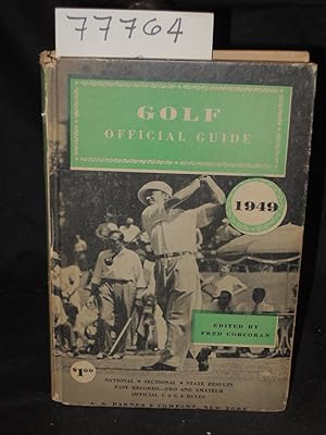 Imagen del vendedor de Golf Official Guide with the Official USGA Rules 1949 a la venta por Princeton Antiques Bookshop