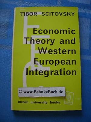 Bild des Verkufers fr Economic theory and Western European integration. zum Verkauf von Antiquariat BehnkeBuch