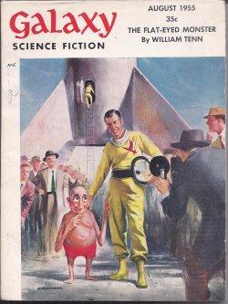 Bild des Verkufers fr GALAXY Science Fiction: August, Aug. 1955 ("Preferred Risk") zum Verkauf von Books from the Crypt