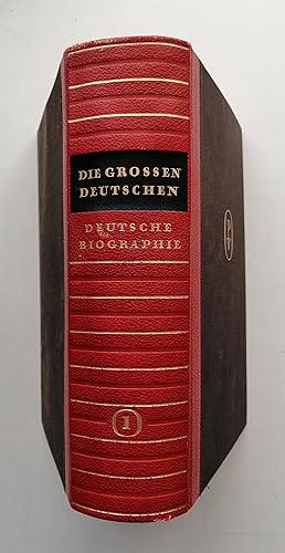 Seller image for Die groen Deutschen. Deutsche Biographie. 5 Bnde. Mit 409 Abb., 29 Farbtafeln u. 41 Facsimiles for sale by Der Buchfreund