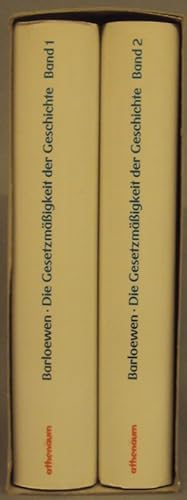 Imagen del vendedor de Die Gesetzmigkeit der Geschichte. Evolution und Zivilisation: Von den Anfngen der Menschheit bis ins dritte Jahrtausend. 2 Bnde. Mit Abb. a la venta por Der Buchfreund