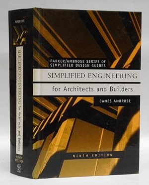 Imagen del vendedor de Simplified Engineering for Architects and Builders. With many figures a la venta por Der Buchfreund