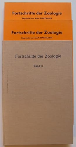 Bild des Verkufers fr Fortschritte der Zoologie. Bd. 19, 1-3. Lieferung. 2 Bnde. Mit insg. 69 Abb. zum Verkauf von Der Buchfreund