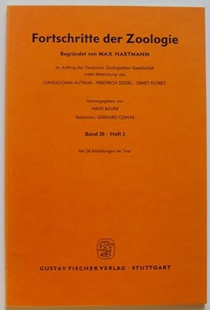 Bild des Verkufers fr Fortschritte der Zoologie. Bd. 20, H. 2. Mit 28 Abb. im Text zum Verkauf von Der Buchfreund