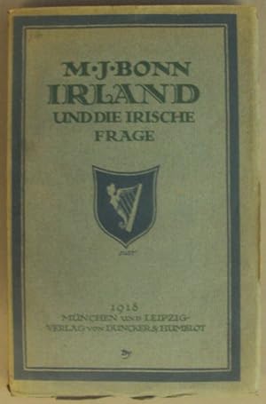Bild des Verkufers fr Irland und die irische Frage. Mit 1 Karte. zum Verkauf von Der Buchfreund