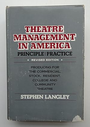 Bild des Verkufers fr Theatre Management in America. Principle and practice. zum Verkauf von Der Buchfreund