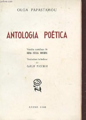 Seller image for ANTOLOGIA POETICA. for sale by Le-Livre