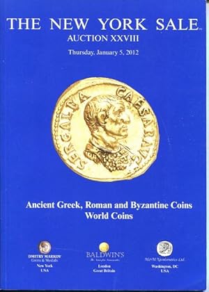 The New York Sale: Auction XXVIII; Thursday, January 5, 2012. Ancient Greek, Roman and Byzantine ...