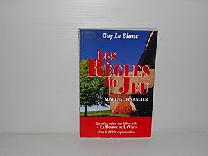 Seller image for Les regles du jeu suspence financier for sale by La Bouquinerie � D�d�