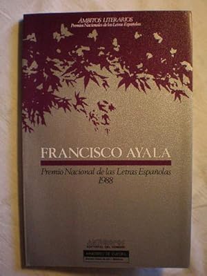 Seller image for Francisco Ayala. Premio Nacional de las Letras Espaolas 1988 for sale by Librera Antonio Azorn