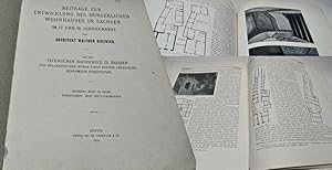 BEITRAGE ZUR ENTWICKLUNG DES BURGERLICHEN WOHNHAUSES IN SACHSEN IM 17. UND 18. JAHRHUNDERT. Disse...
