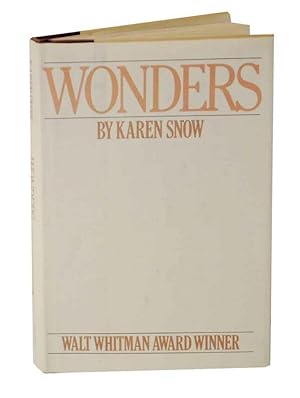 Immagine del venditore per Wonders venduto da Jeff Hirsch Books, ABAA