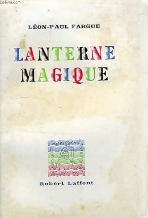 Image du vendeur pour LANTERNE MAGIQUE mis en vente par Le-Livre