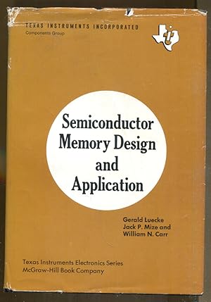 Seller image for Semiconductor Memory Design and Application for sale by Dearly Departed Books