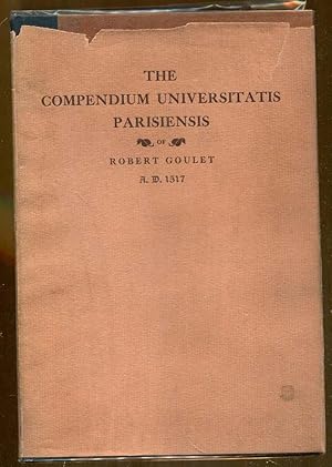 The Compendium Universitatis Parisiensis