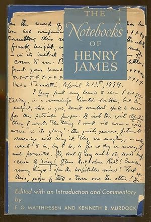 Seller image for The Notebooks of Henry James for sale by Dearly Departed Books