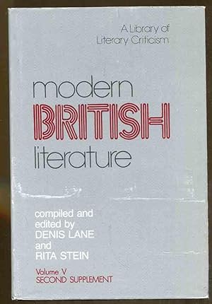 Immagine del venditore per Modern British Literature venduto da Dearly Departed Books