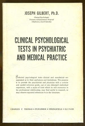 Clinical Psychological Tests In Psychiatric and Medical Practice