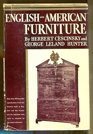Imagen del vendedor de English and American Furniture a la venta por Dearly Departed Books