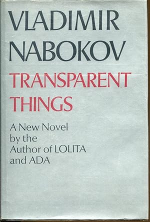 Seller image for Transparent Things for sale by Dearly Departed Books