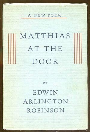 Seller image for Matthias At The Door: A New Poem for sale by Dearly Departed Books