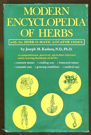 Image du vendeur pour Modern Encyclopedia of Herbs: With the Herb-O-Matic Locator Index mis en vente par Dearly Departed Books