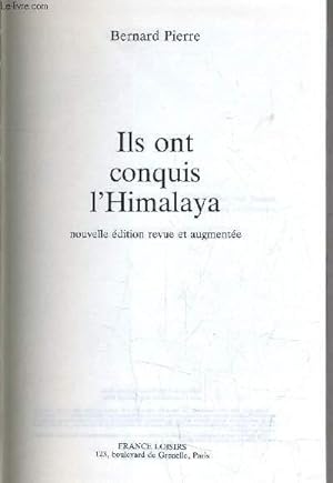 Bild des Verkufers fr ILS ONT CONQUIS L'HIMALAYA. zum Verkauf von Le-Livre