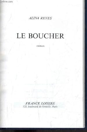 Image du vendeur pour LE BOUCHER. mis en vente par Le-Livre